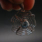 Blue Topaz Sterling Silver Pendant From Brazil - 1.4" - 3.50 Grams