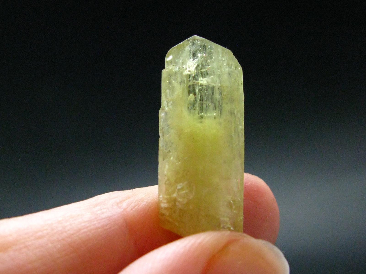 Brazilianite Crystal From Brazil - 1.1" - 2.85 Grams