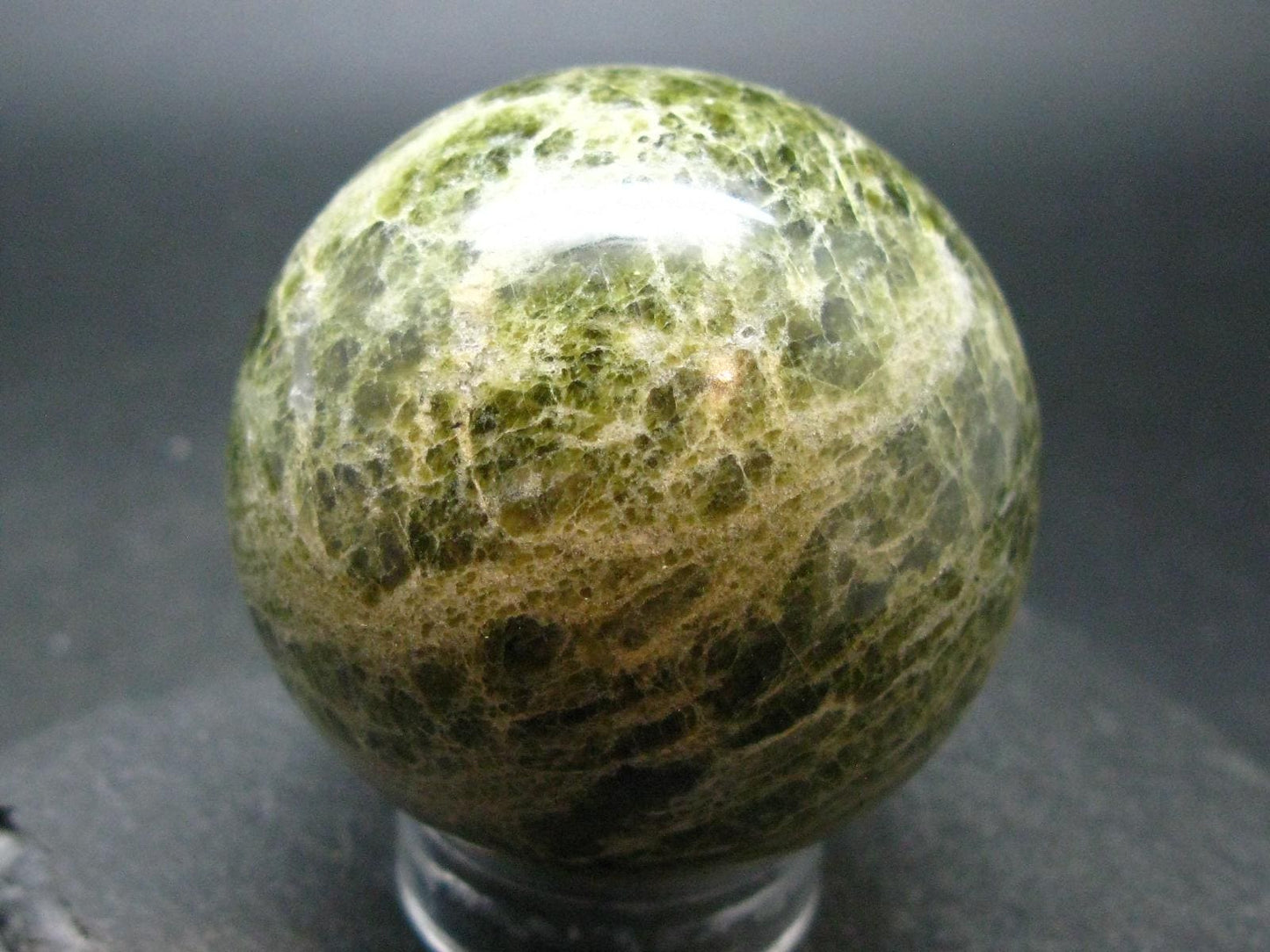 Rare Vesuvianite Idocrase Sphere Ball From India - 2.1" - 273.92 Grams