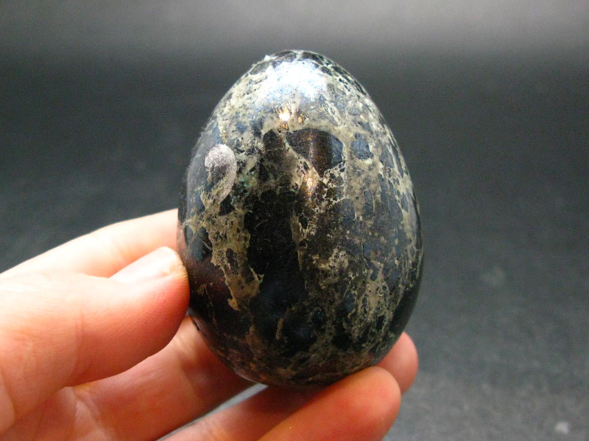 Covelite Covellite Egg From Peru - 2.2" - 159.15 Grams