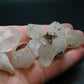 lot of 10 Hollandite in Quartz Crystals from Madagascar- 76.36 Grams