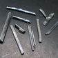 Lot of 10 Large Stibnite Crystals from China - 10 Grams