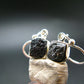 Terminated Brookite Crystal Silver Earrings From Arkansas - 2.41 Grams