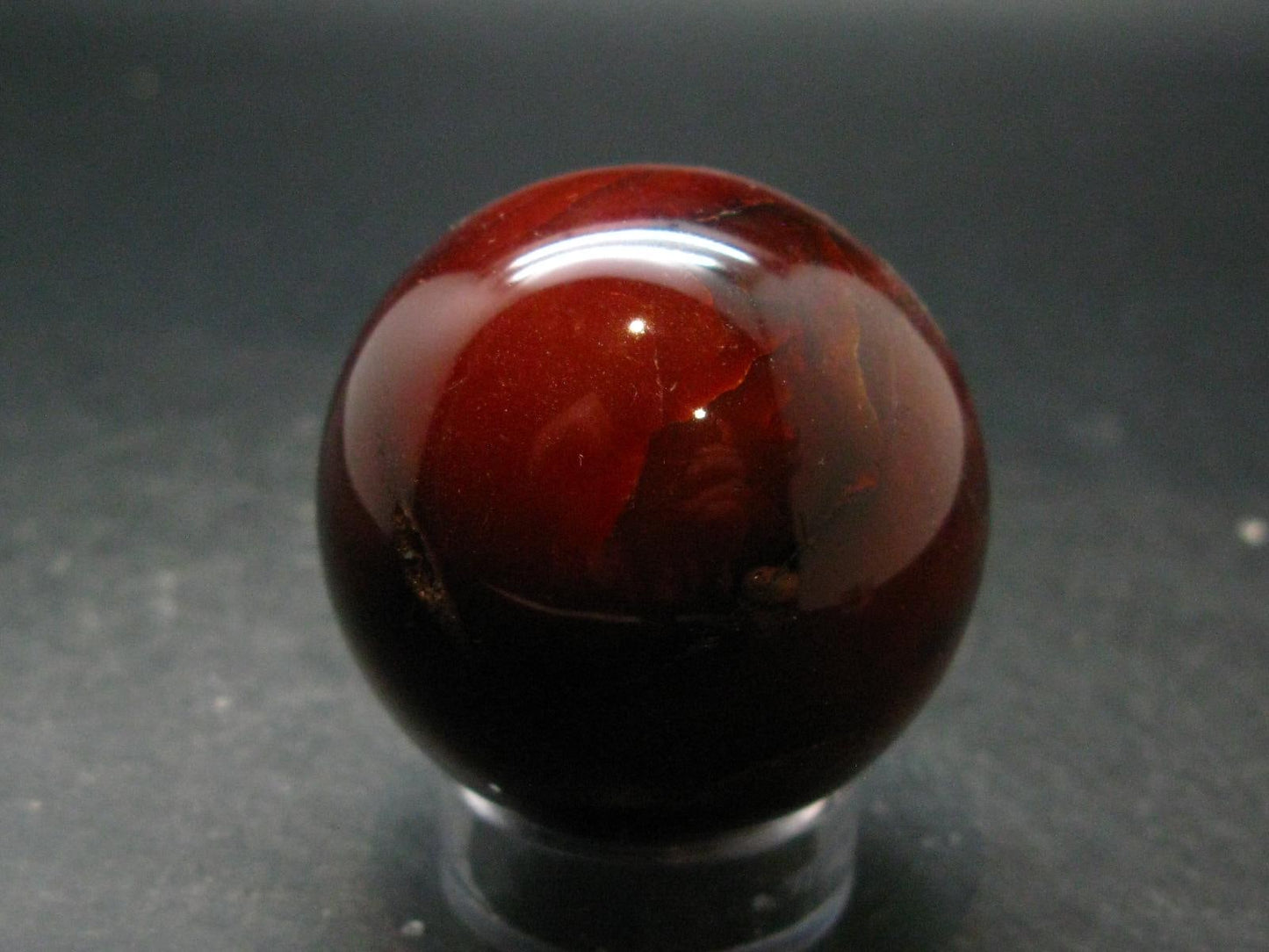 Carnelian Agate Sphere Ball From Madagascar - 1.8" - 141.23 Grams