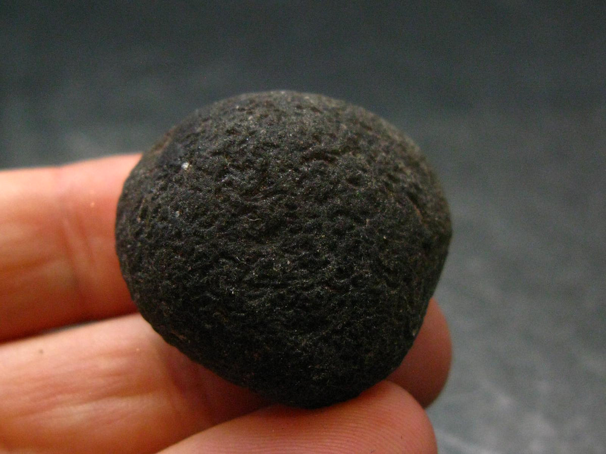 Rare Saffordite Cintamani Stone Pseudotektite Piece from Arizona USA - 63.10 Carats - 1.1"