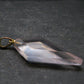 Symbol of Love and Beauty!! Natural Rose Quartz Gold Plated Pendant In 925 Silver From Brazil - 1.6" - 4.19 Grams