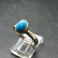 Genuine Turquoise Sterling Silver Ring - 2.94 Grams - Size 8.5