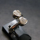Gray Herderite Silver Ring from Africa - Size 5 - 2.10 Grams