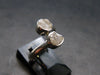 Gray Herderite Silver Ring from Africa - Size 5 - 2.10 Grams