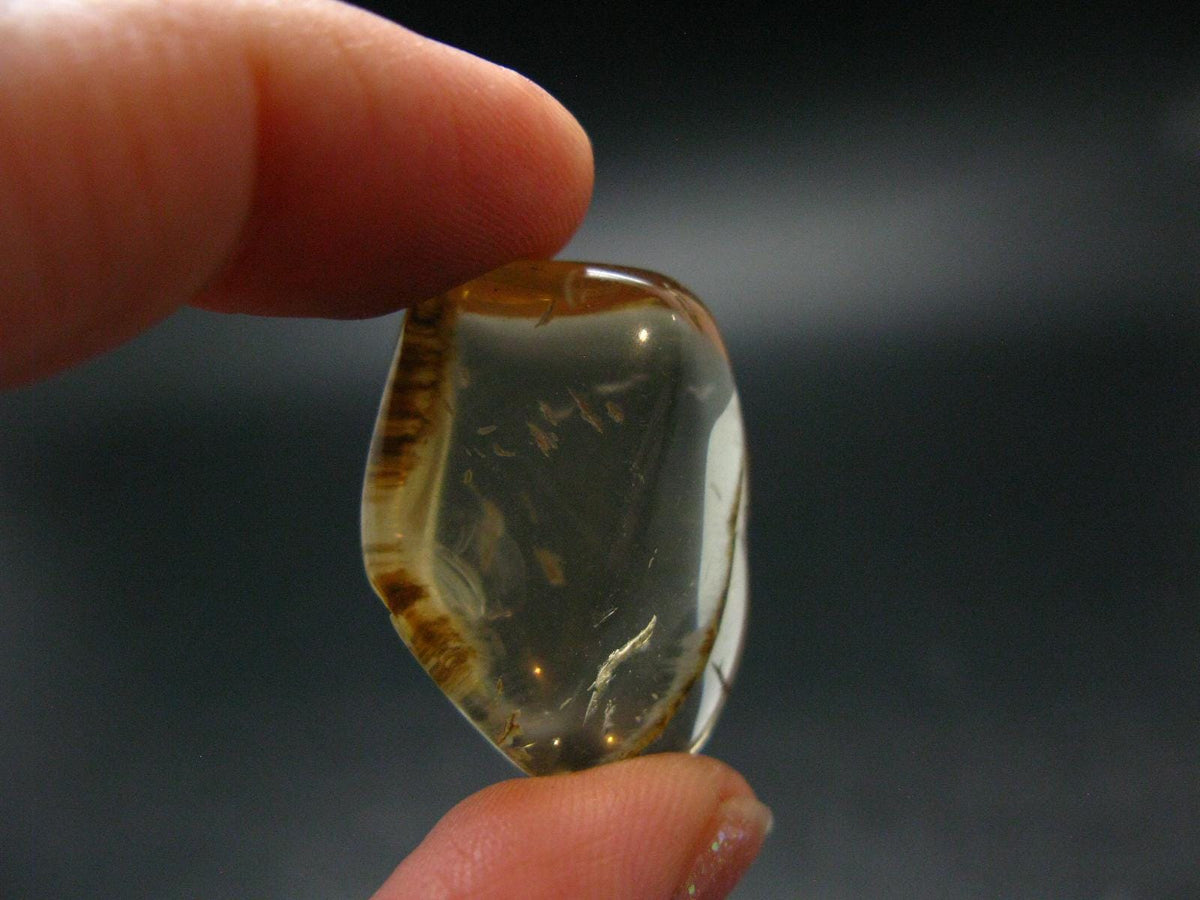 Bytownite Golden Labradorite Tumbled Stone From Mexico - 1.1" - 52.40 Carats