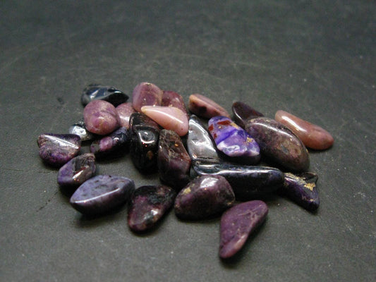 Lot of 25 Purple Sugilite Tumbled Piece From South Africa- 10.0 Grams