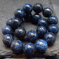 Blue Cobalt Spinel Genuine Bracelet ~ 7 Inches ~ 10mm Round Beads