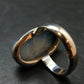 Blue Ice Glacierite Silver Ring from Indonesia - Size 7- 7.47 Grams
