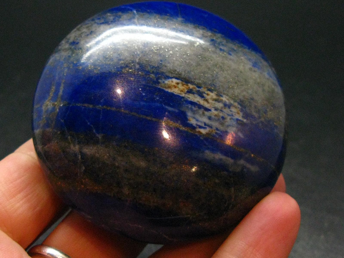 Lapis Lazuli Lazurite Tumbled Stone From Afghanistan - 2.3" - 159.26 Grams
