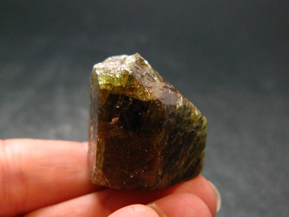 Green Apatite Crystal From Canada - 1.1" - 32.29 Grams
