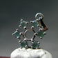 Genuine Alexandrite Gem Silver Pendant From Russia - 0.78 Grams - 0.32 TCW