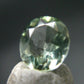 Green Facetted Herderite Cut Gem From Brazil - 1.11 Carats