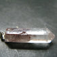 Phantom Hematite in Quartz Crystal Pendant From India - 1.5" - 4.46 Grams