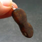 Fire Agate Silver Pendant From Mexico - 1.1" - 5.85 Grams