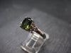 Moldavite Sterling Silver Ring From Czech Republic - Size 7.75 - 2.84 Grams