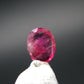 Beautiful Rare Gem Bixbite Red Beryl Emerald Cut Stone From Utah USA - 0.22 Carats - 4.8x3.3 mm