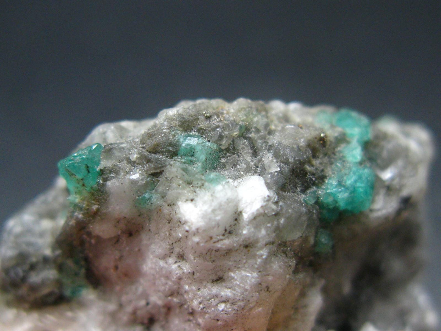 Emerald Beryl Crystals On Matrix From Colombia - 1.8"- 63.97 Grams