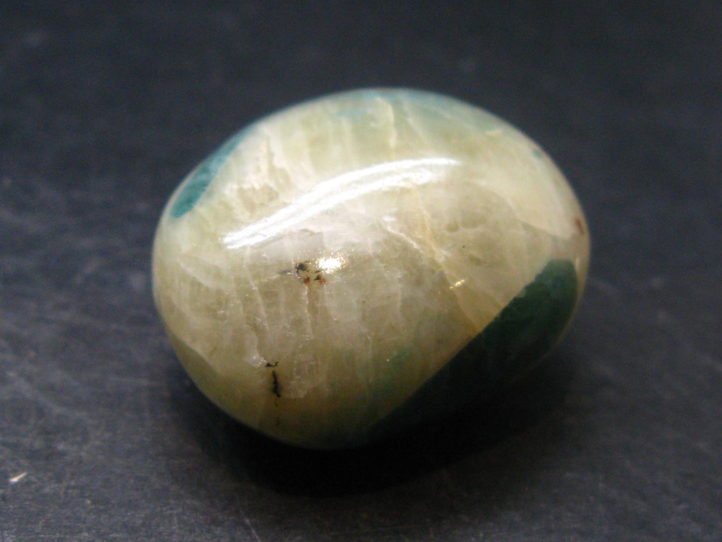 Extremely Rare Tumbled Grandidierite Stone From Madagascar - 1.3" - 149.60 Carats