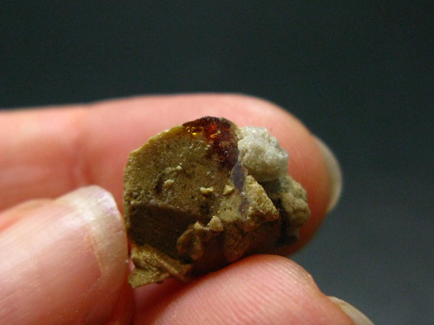 Rare Monazite Crystal From Brazil - 0.6" - 2.40 Grams