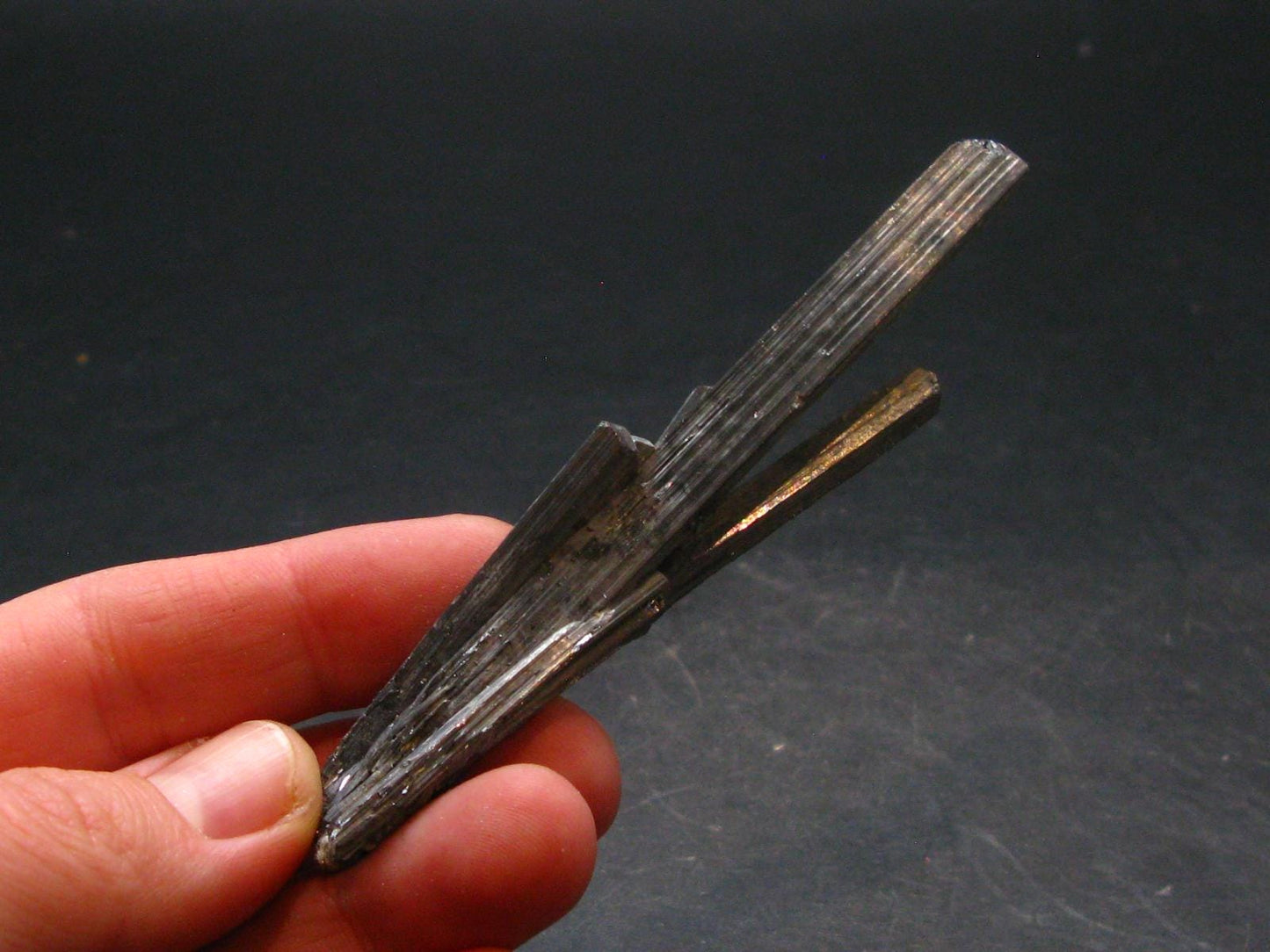 Large Stibnite Cluster from China - 3.5" - 26.35 Grams