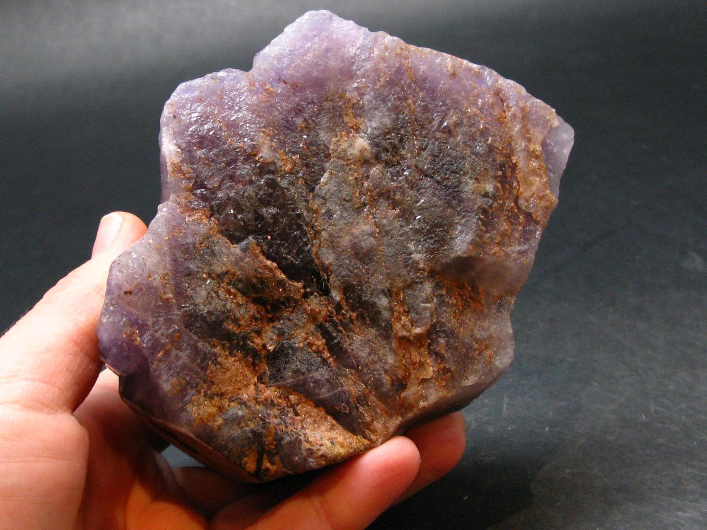 Rare Auralite Super 23 Large Crystal Amethyst From Canada - 4.4" - 550.0 Grams