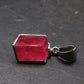 Rhodochrosite Sterling Silver Pendant From Alma Colorado - 0.9" - 3.12 Grams