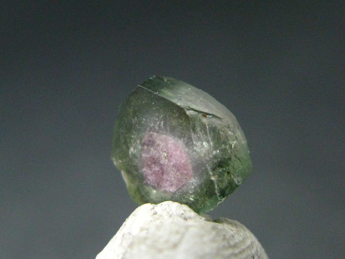 Rare Watermelon Tourmaline Crystal Slice From Brazil - 1.54 Carats