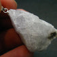 Lilac Lepidolite Mica Crystal Pendant From Brazil - 1.6"