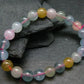 Aquamarine Morganite & Heliodor Genuine Bracelet ~ 7 Inches ~ 9mm Round Beads