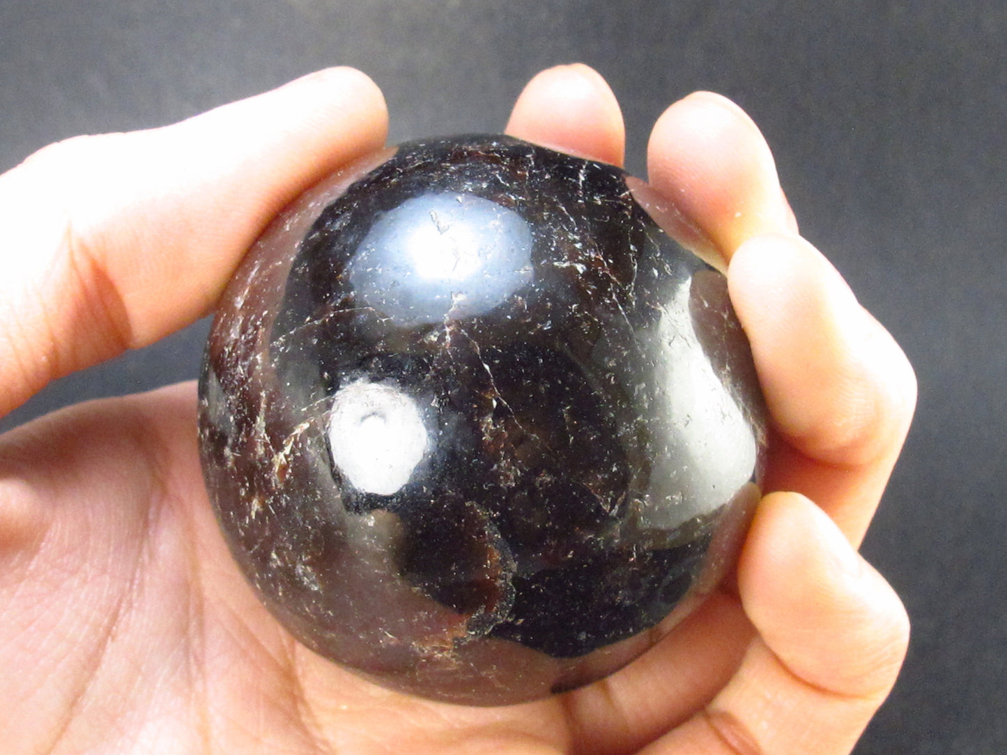 Red Garnet Almandine 2.0" Sphere From India - 256 Grams