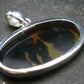 Moss Agate Silver Pendant From Russia - 6.85 Grams - 1.3"