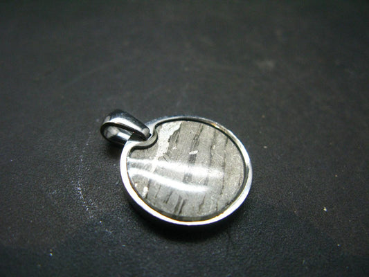 Muonionalusta Meteorite Pendant from Sweden - 2.3"