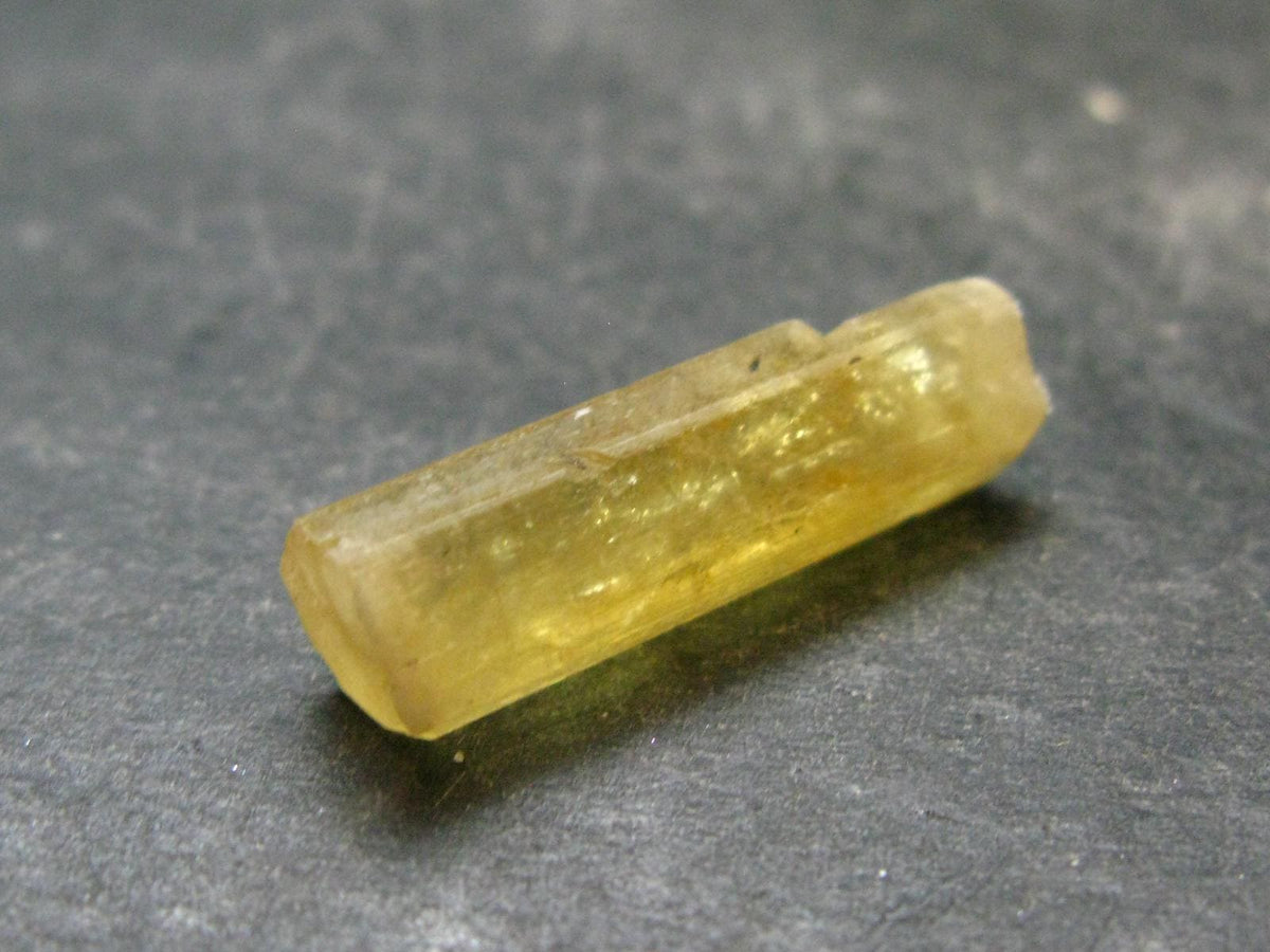 Gem Heliodor Golden Beryl Crystal From Tajikistan - 13.75 Carats - 1.0"