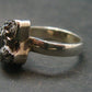 Large Meteorite Campo Del Cielo Sterling Silver Ring From Argentina - 4.72 Grams - Size 6.25