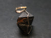 Magnetite Crystal Silver Pendant From Bolivia - 0.8" - 3.27 Grams