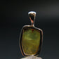 Chrysoberyl Crystal Silver Pendant From Brazil - 1.52 Grams