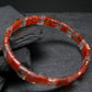 Sunstone Genuine Bracelet ~ 7 Inches ~ 8mm Squared Beads