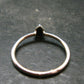 Muonionalusta Meteorite Sterling Silver Ring from Sweden - 1.71 Grams - Size 10