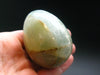 Lemurian Aquatine Blue Calcite Egg From Argentina - 2.4"