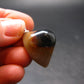 Agate Shiva Eye Silver Pendant from India - 1.2" - 8.55 Grams