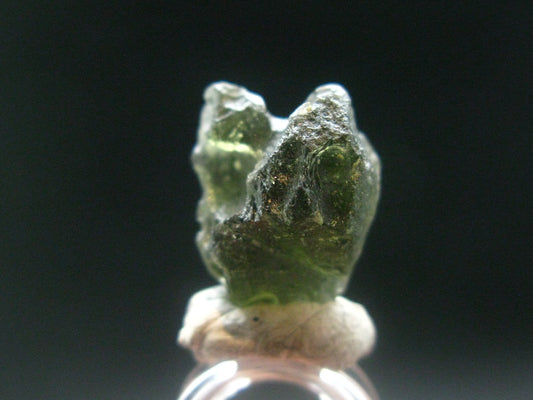 Rare Moldavite Tektite Raw Piece From Czech Republic - 0.6" - 2.62 Grams
