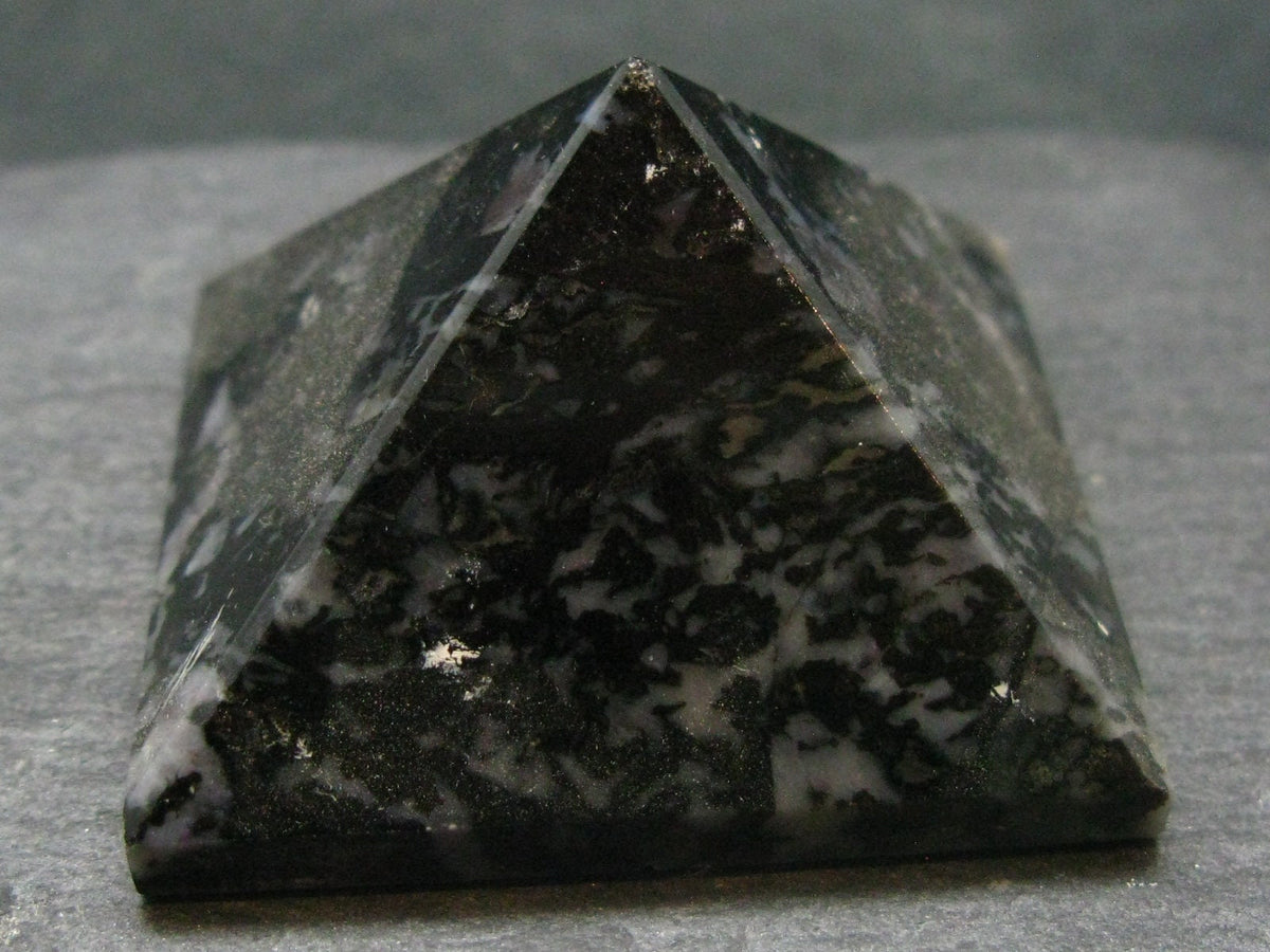 Merlinite Pyramid Rare Mystic Merlinite Pyramid from Indian Ocean - 1.7