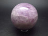 Rich Pinkish - Purple Kunzite Spodumene Sphere Ball From Brazil - 1.9"
