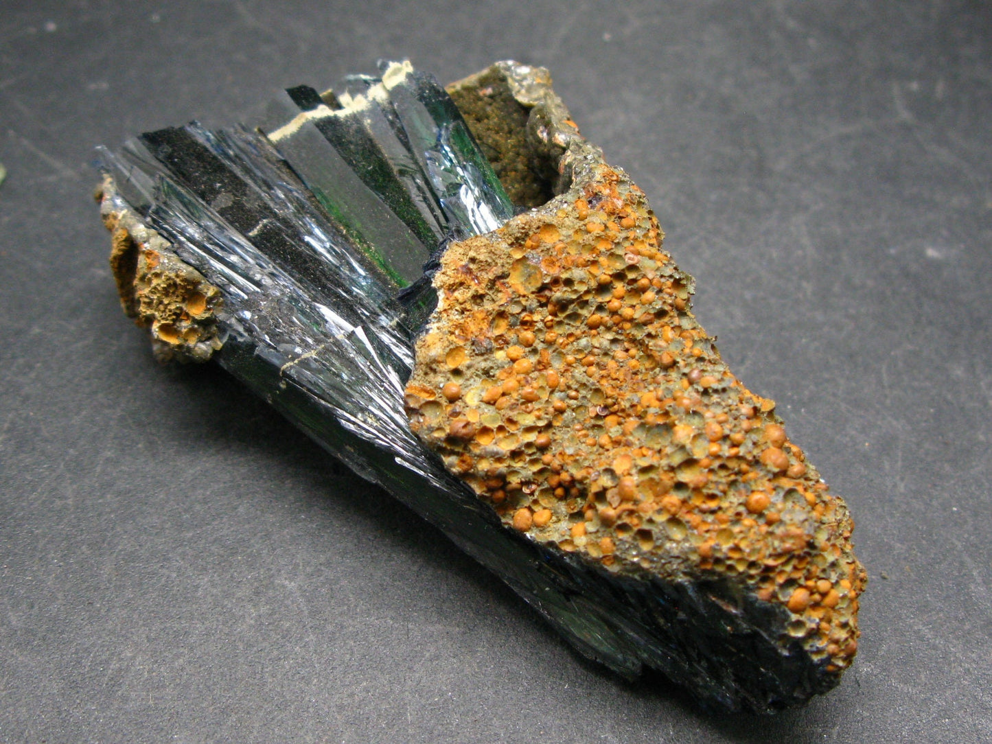 Vivianite Cluster From Brazil - 3.5"