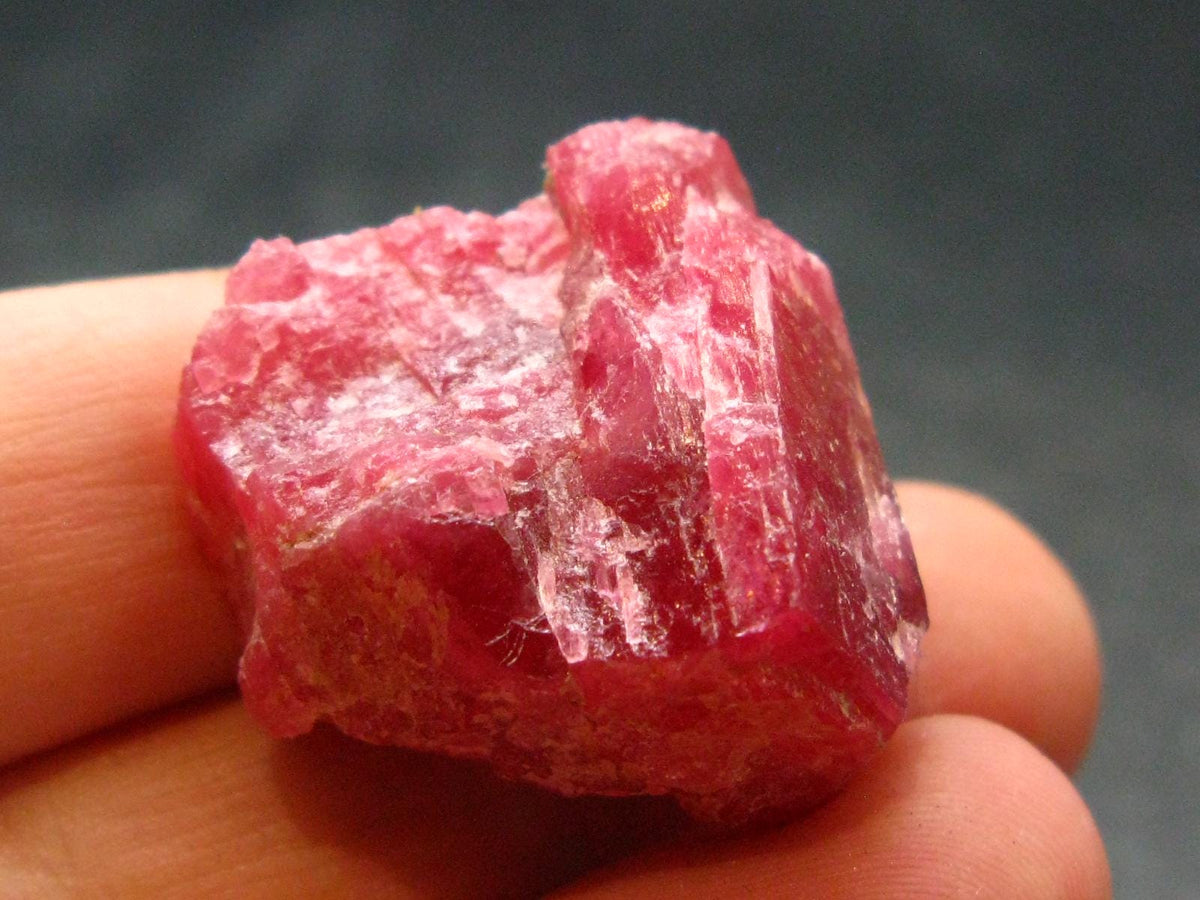 Large Rhodonite Rodonite Crystal From Brazil - 14.56 Grams - 1.1"